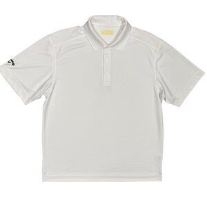 Callaway Golf Shirt Short Sleeve Polo Stretch White Large